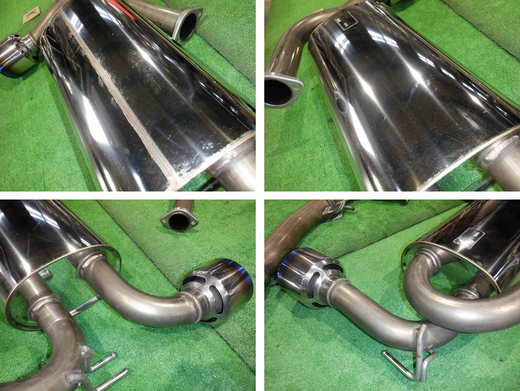 ★ HKS マフラー ステンレス製 4B11t 三菱 ランサーエボリューションX ランエボX CZ4A ★ 2梱包発送予定 ★_画像4