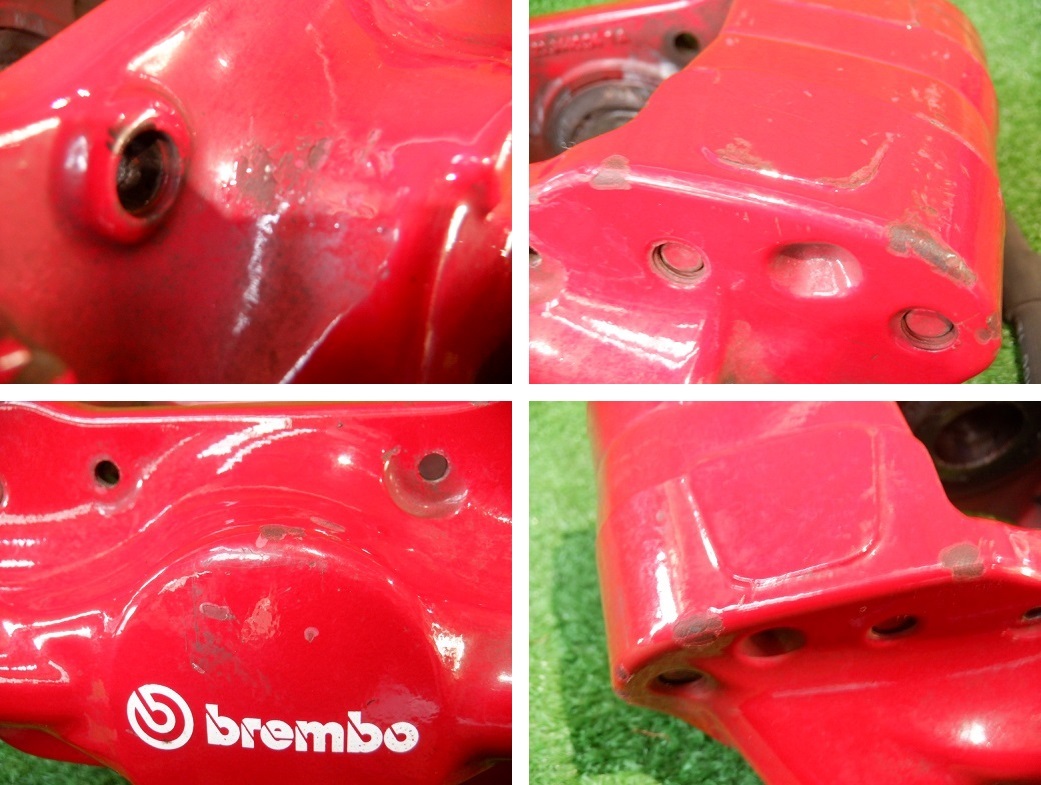 ★ 三菱 ランサーエボリューションX ランエボX CZ4A 純正 brembo製 ブレーキキャリパー リア用 左右セット ★_画像4