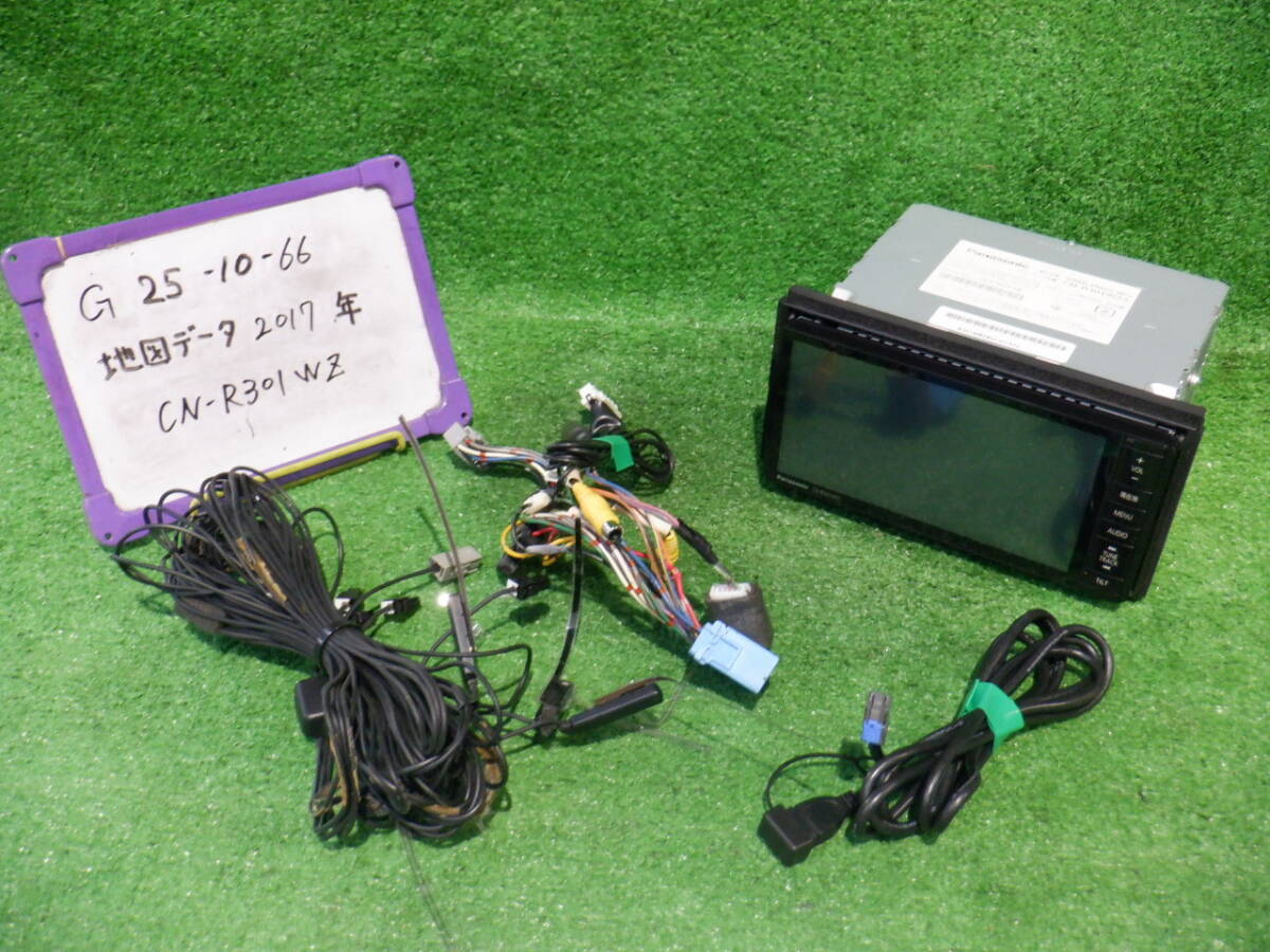 ★ スズキ 純正OP Panasonic製 SDナビ CN-R301WZ 7インチ ワイドサイズ 地図データ2017年 TV/ラジオ/CD/DVD/Bluetooth/USB/iPod/HDMI/SD ★_画像1