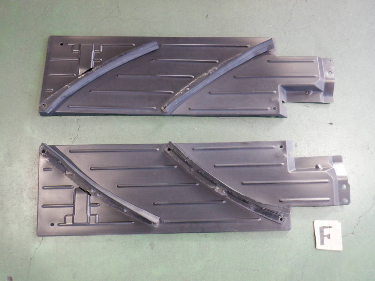 ★ 三菱 ランサーエボリューションX ランエボX CZ4A 純正オプション フロアエアガイド 要補修 ★_画像1