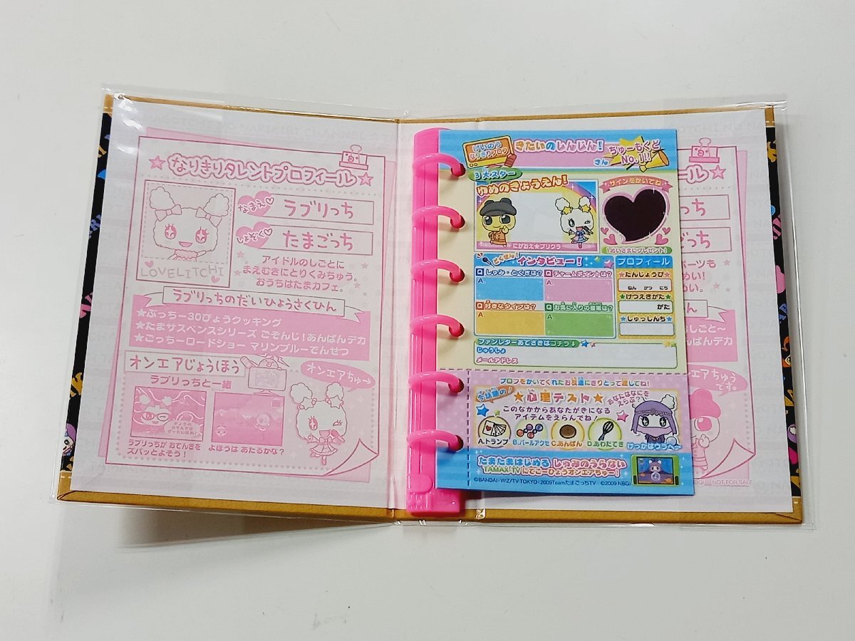 【新品・未開封】たまごっちのなりきりチャンネル 特典 プロフィール帳_画像3