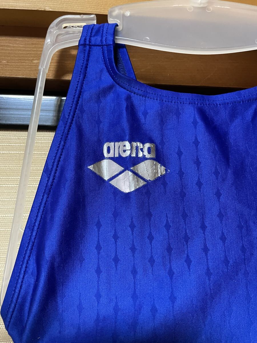 【廃盤】ARN-6011W Blue SSサイズ アリーナ 競泳水着 女子 arena 青_画像3