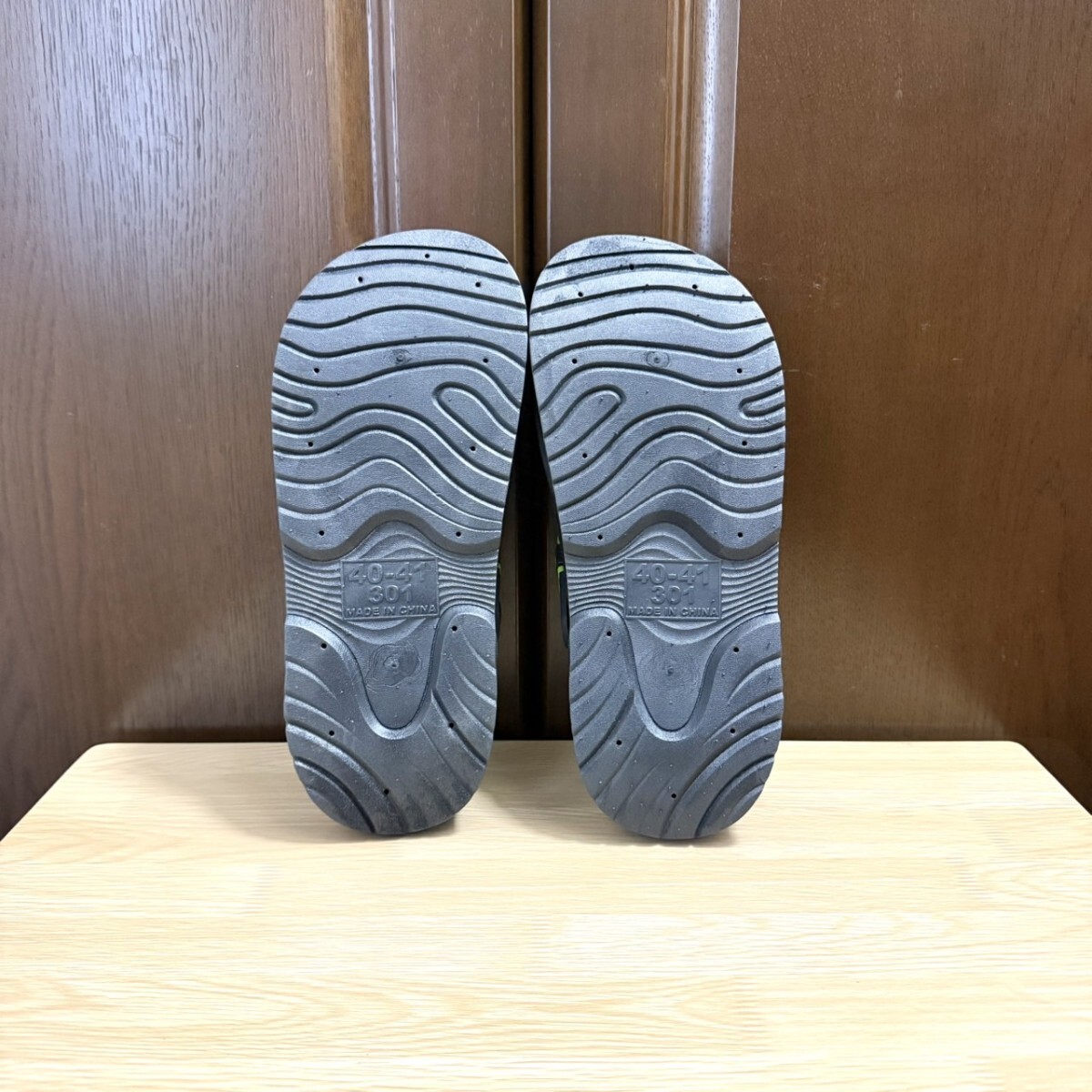 クロッグサンダル メンズ 2WAY スポーツサンダル サボサンダル 前閉じ オレンジ 25.0〜25.5_画像10