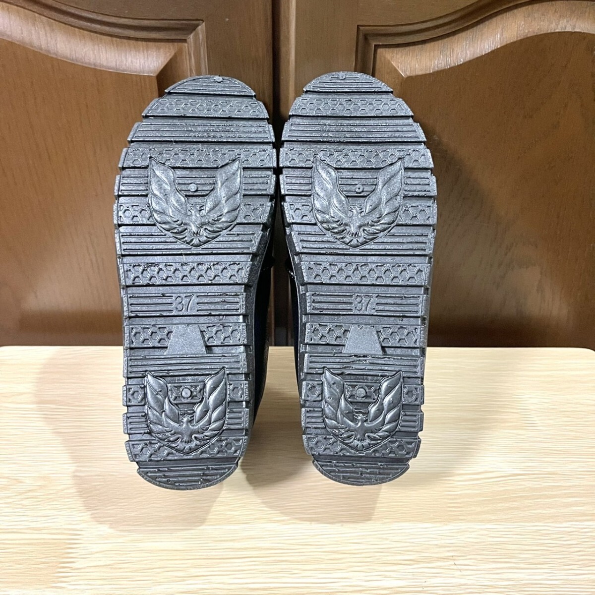 ボアショートブーツ レディース ボアスリッポン 暖かい 軽量 滑りにくい ブラック 23.5_画像10