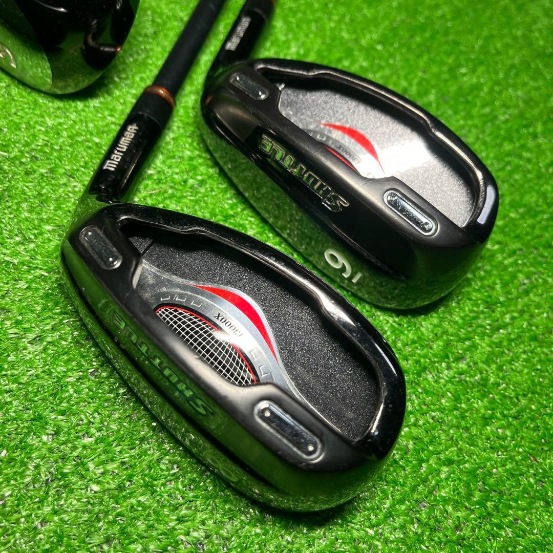 D395 maruman マルマン SHUTTLE i3000X マルマン アイアン メンズ 5本 8.9.10.P.S 匿名配送 送料無料_画像3