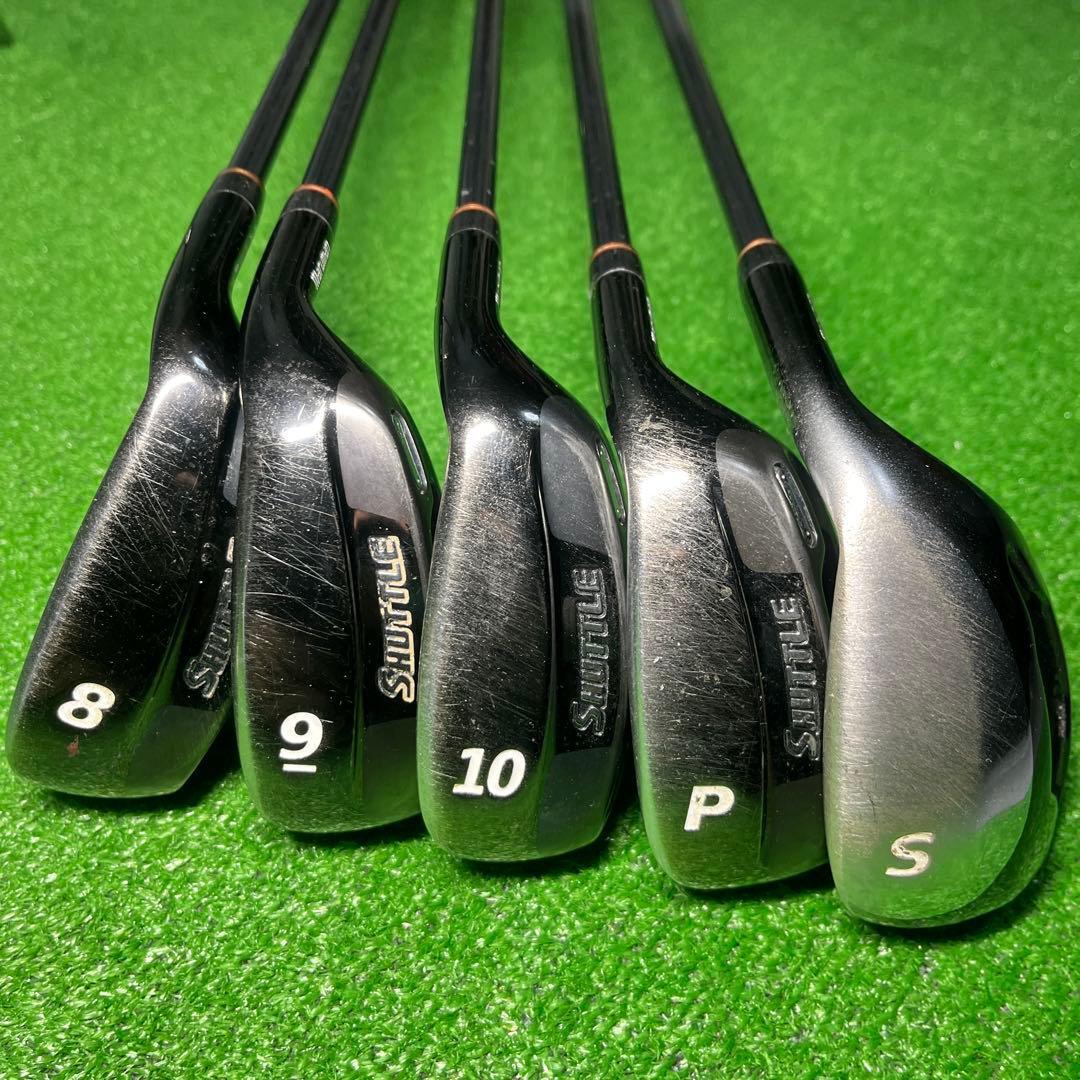 D395 maruman マルマン SHUTTLE i3000X マルマン アイアン メンズ 5本 8.9.10.P.S 匿名配送 送料無料_画像5