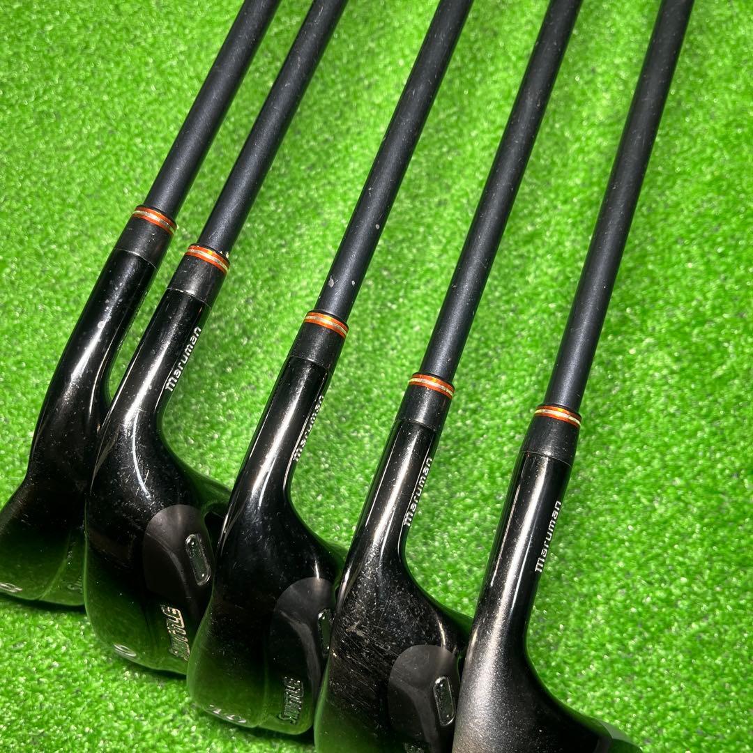 D395 maruman マルマン SHUTTLE i3000X マルマン アイアン メンズ 5本 8.9.10.P.S 匿名配送 送料無料_画像6