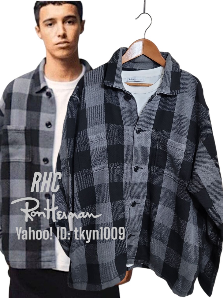 RHC Ron Herman ロンハーマン Buffalo plaid shirt バッファロー チェックシャツ シャツジャケット 長袖 Check Shirt_画像1