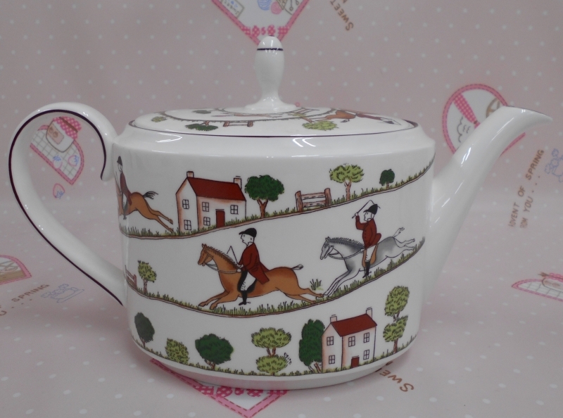 ☆WEDGWOOD ウェッジウッド HUNTING SCENES ハンティングシーン ポット/シュガー/クリーマー♪_画像2