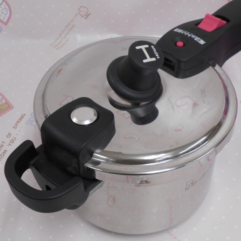 ☆浜田陽子 ワンダーシェフ 片手圧力鍋 QSA30 3L 魔法のクイック料理♪_画像2
