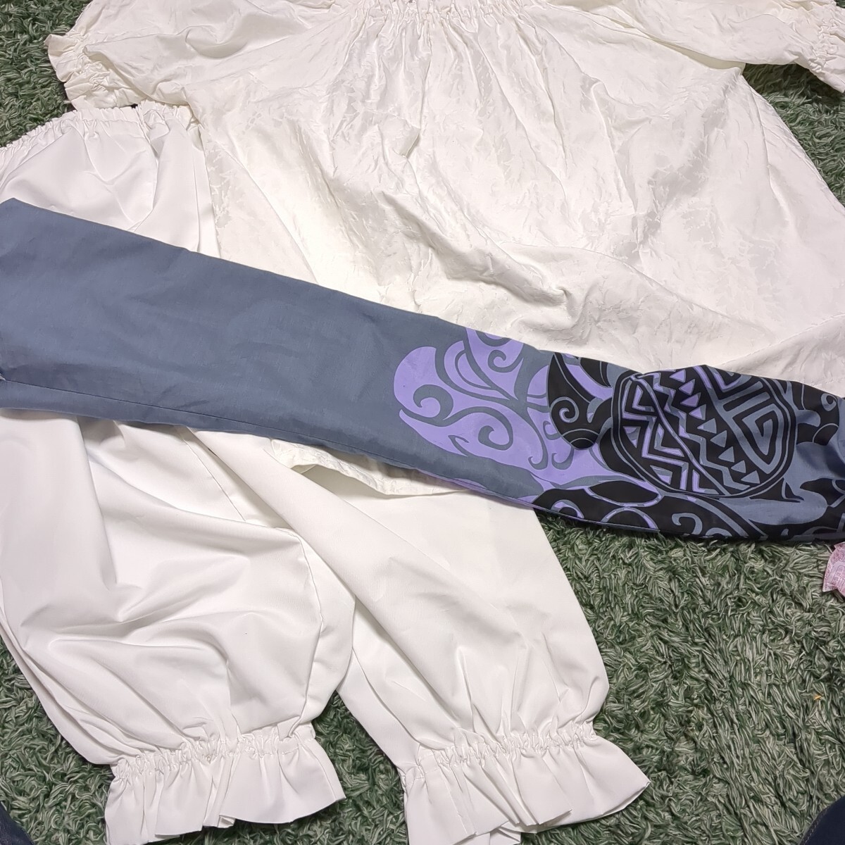 パウスカート、ブラウス、アンダーパンツ、パウスカートケースセット練習用に便利な短めパウスカートです_画像1