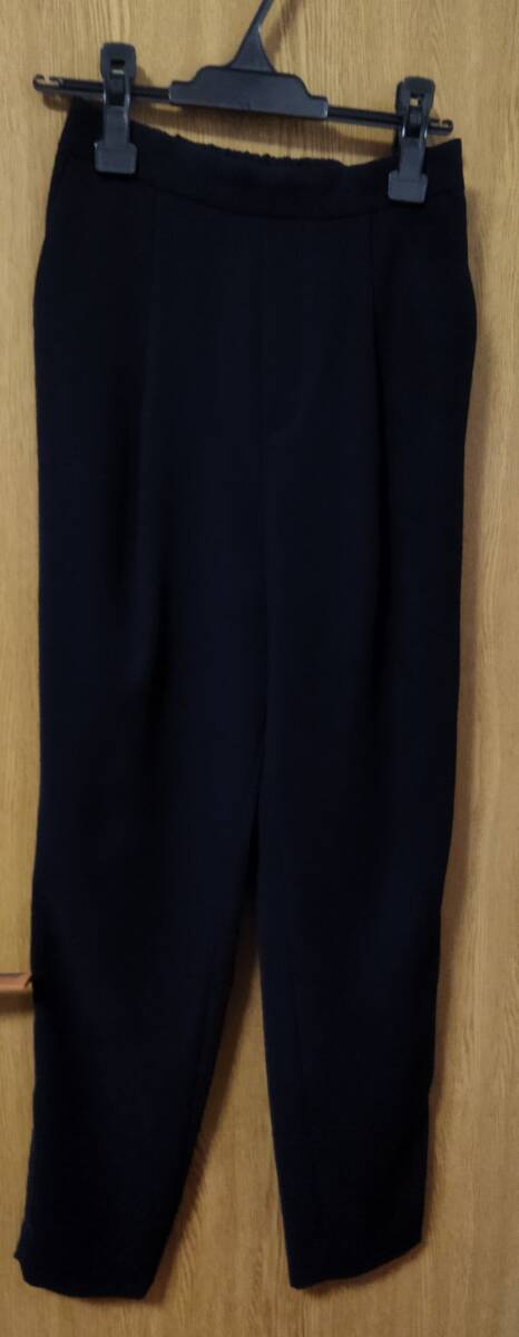 ♪ENFOLD　エンフォルド♪黒　ゴムジョッパーズパンツ♪36_画像1