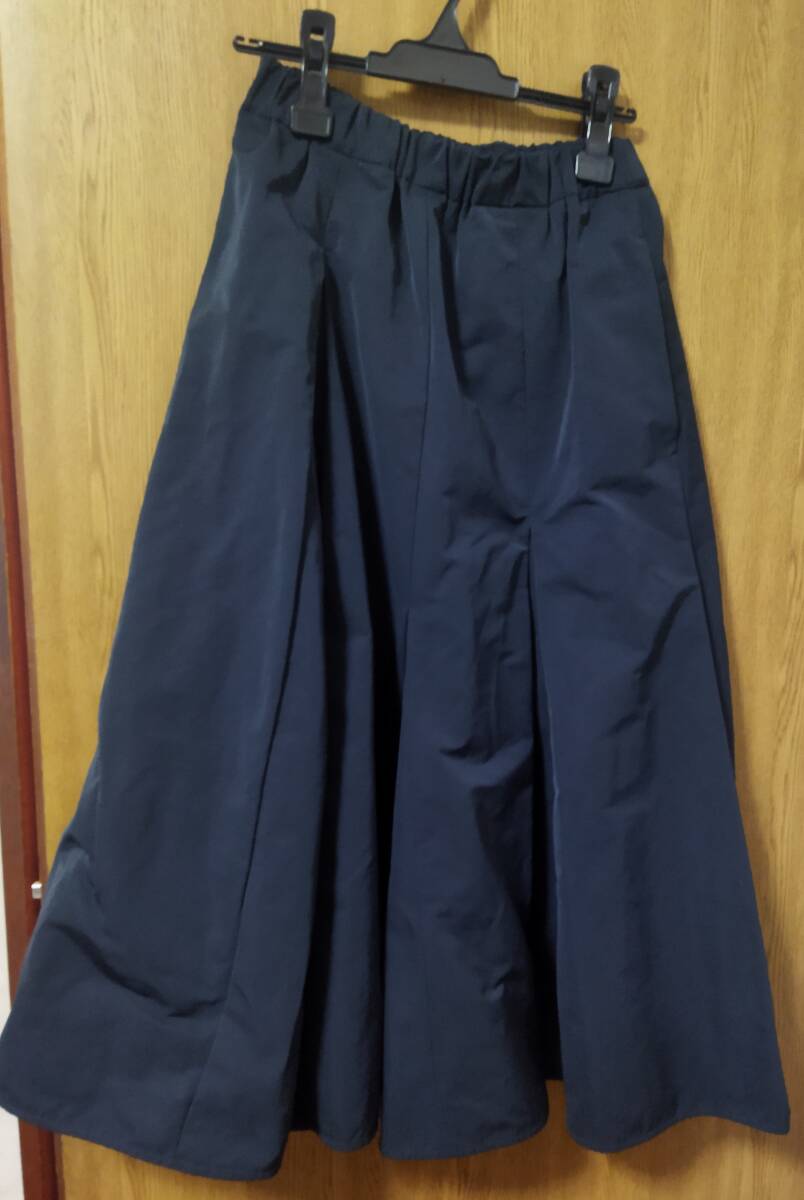 ♪nagonstans　ナゴンスタンス♪ネイビー　フレアー　スカート♪M_画像1