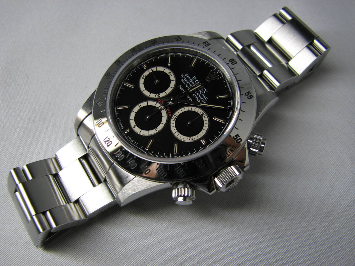 超極上品！ロレックス デイトナ １６５２０ L番２００タキ　段落ちフローティングダイアル　箱保取説付き！フルセット！_画像2