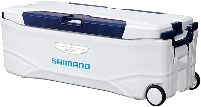 【送料込】シマノ(SHIMANO) クーラーボックス 65L スペーザ ホエール ライト 650 NS-465T ピュアホワイト_画像1