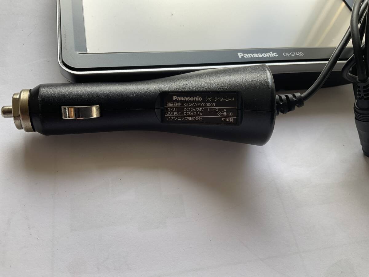 パナソニック ポータブルナビ・カーナビ 。 ゴリラ CN-G740D_画像7