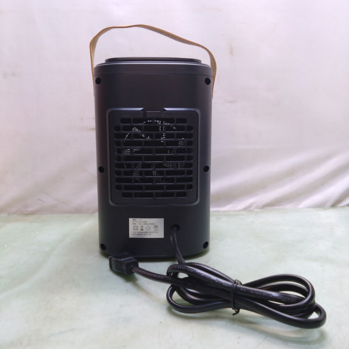 コンパクト ファンヒーター 卓上ヒーター 足元ヒーター XY-618 首振り タッチセンサー ミニヒーター 暖房器具_画像4