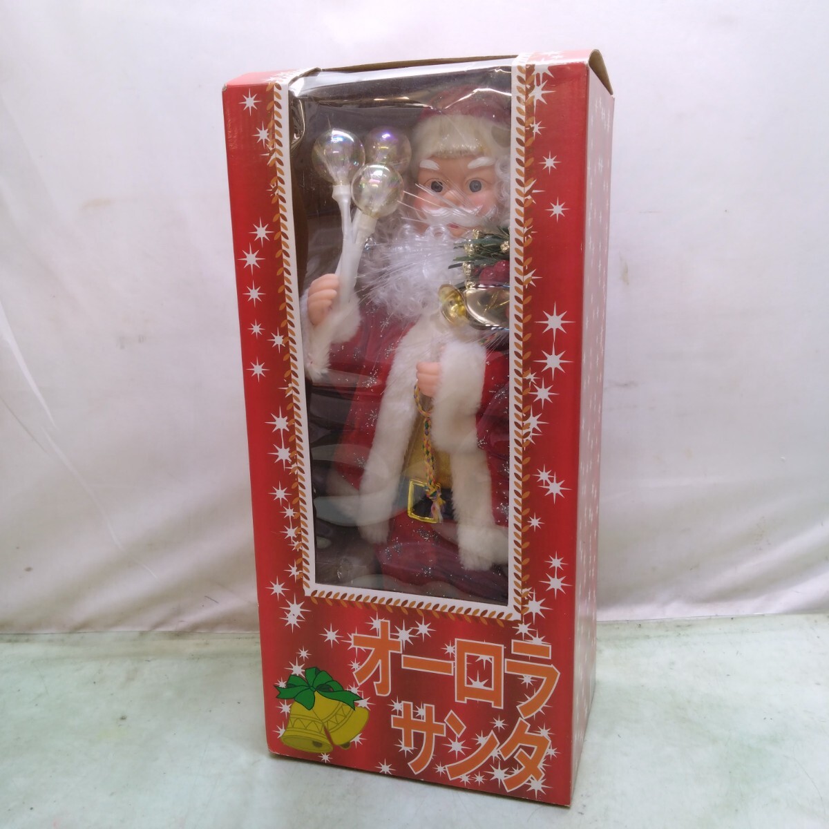 ☆中古品/未使用品☆クリスマス イルミネーション オブジェ 雑貨 まとめて セット サンタクロース ツリー フィギュア 置物 インテリア 飾り_画像2