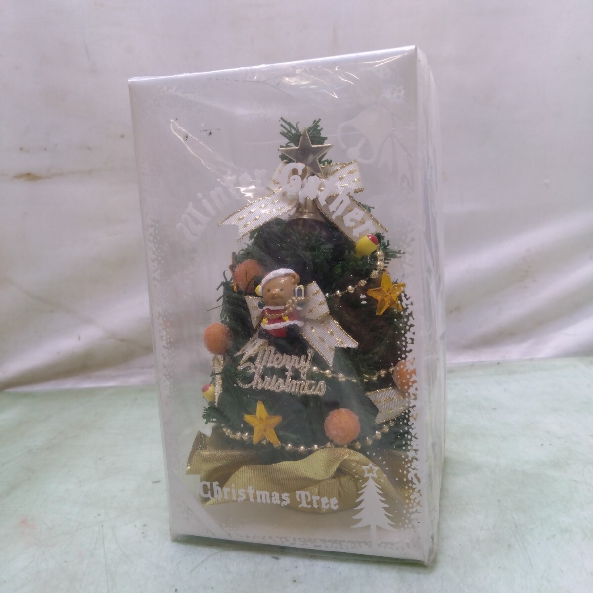 ☆中古品/未使用品☆クリスマス イルミネーション オブジェ 雑貨 まとめて セット サンタクロース ツリー フィギュア 置物 インテリア 飾り_画像6