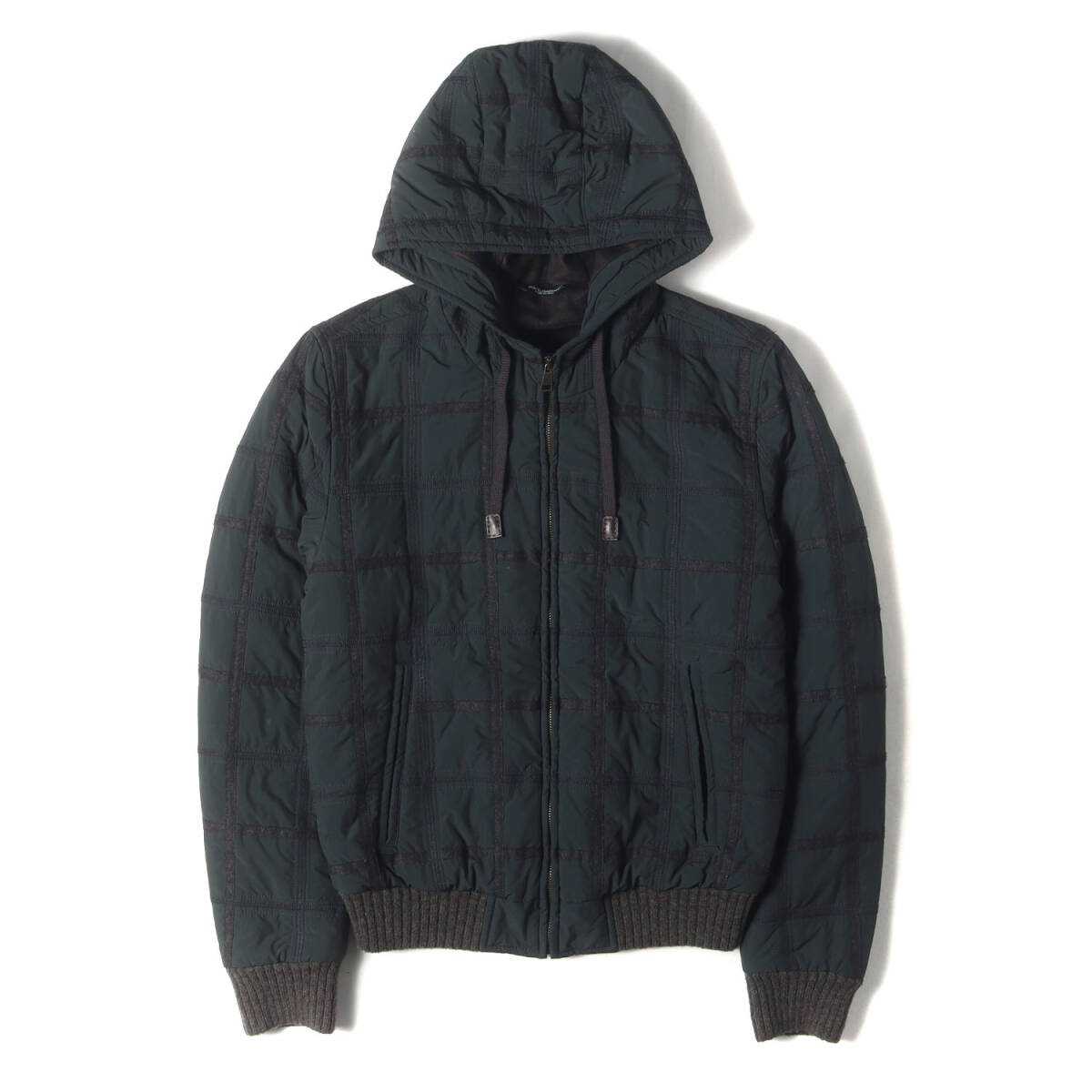 DOLCE&GABBANA Dolce & Gabbana жакет зеленый размер :44 | подкладка проверка шерсть стеганое полотно с хлопком жакет | внешний DOLCE&GABBANA Dolce & Gabbana жакет зеленый размер :44 | подкладка проверка шерсть стеганое полотно с хлопком жакет | внешний