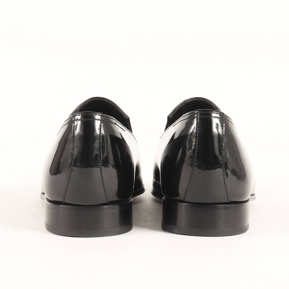 JOHN LOBB ジョンロブ ブラック サイズ:6 | パテントレザー ノンウェルテッド ローファー スリッポン (ODESSA) | オニキス | イタリア製_画像3