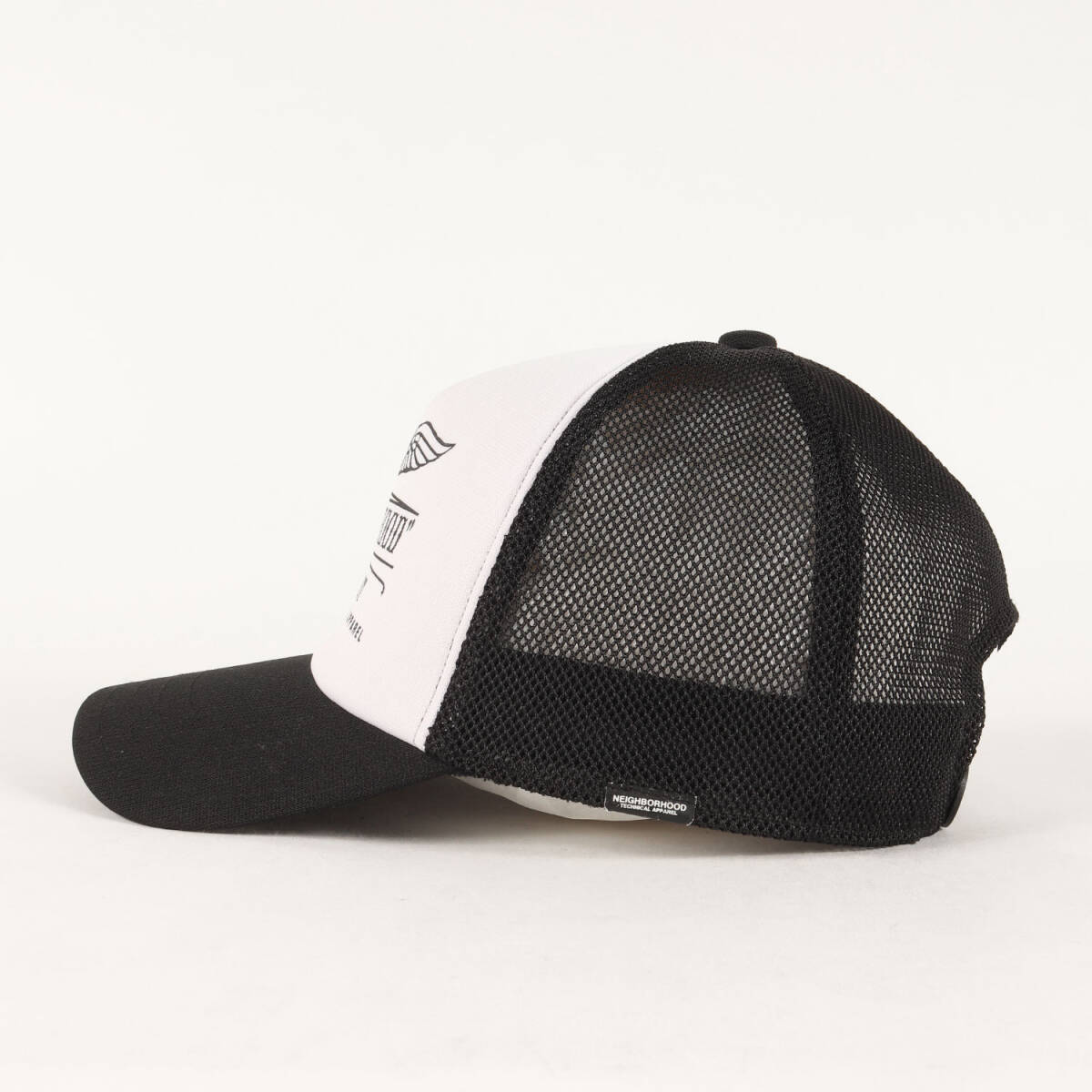 NEIGHBORHOOD ネイバーフッド キャップ ブラック 黒 サイズ:FREE | 00s ウイングロゴ メッシュキャップ | ブランド 帽子_画像2