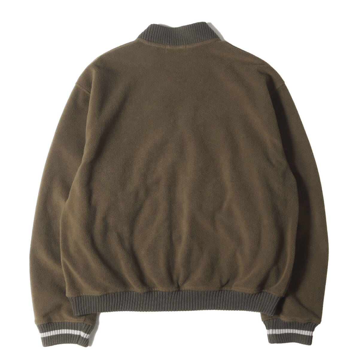 X-LARGE XLarge жакет хаки размер :M | бренд Logo вышивка Zip флис жакет | внешний блузон верхняя одежда