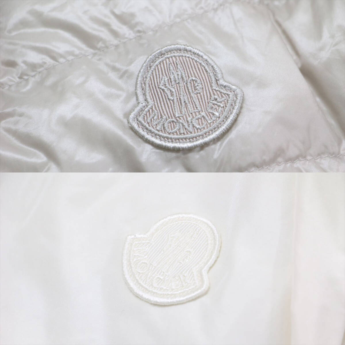 MONCLER モンクレール ジャケット ベージュ アイボリー サイズ:00(XS) | 22春夏 フード付き リバーシブル ダウンジャケット | ESQUIBIEN_画像10