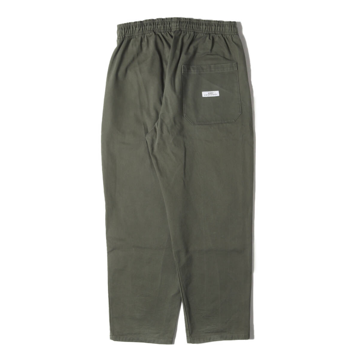 WTAPS ダブルタップス パンツ オリーブドラブ サイズ:L | 21AW コットンツイル ワイド イージー パンツ (SEAGULL 03 / TROUSERS)_画像2