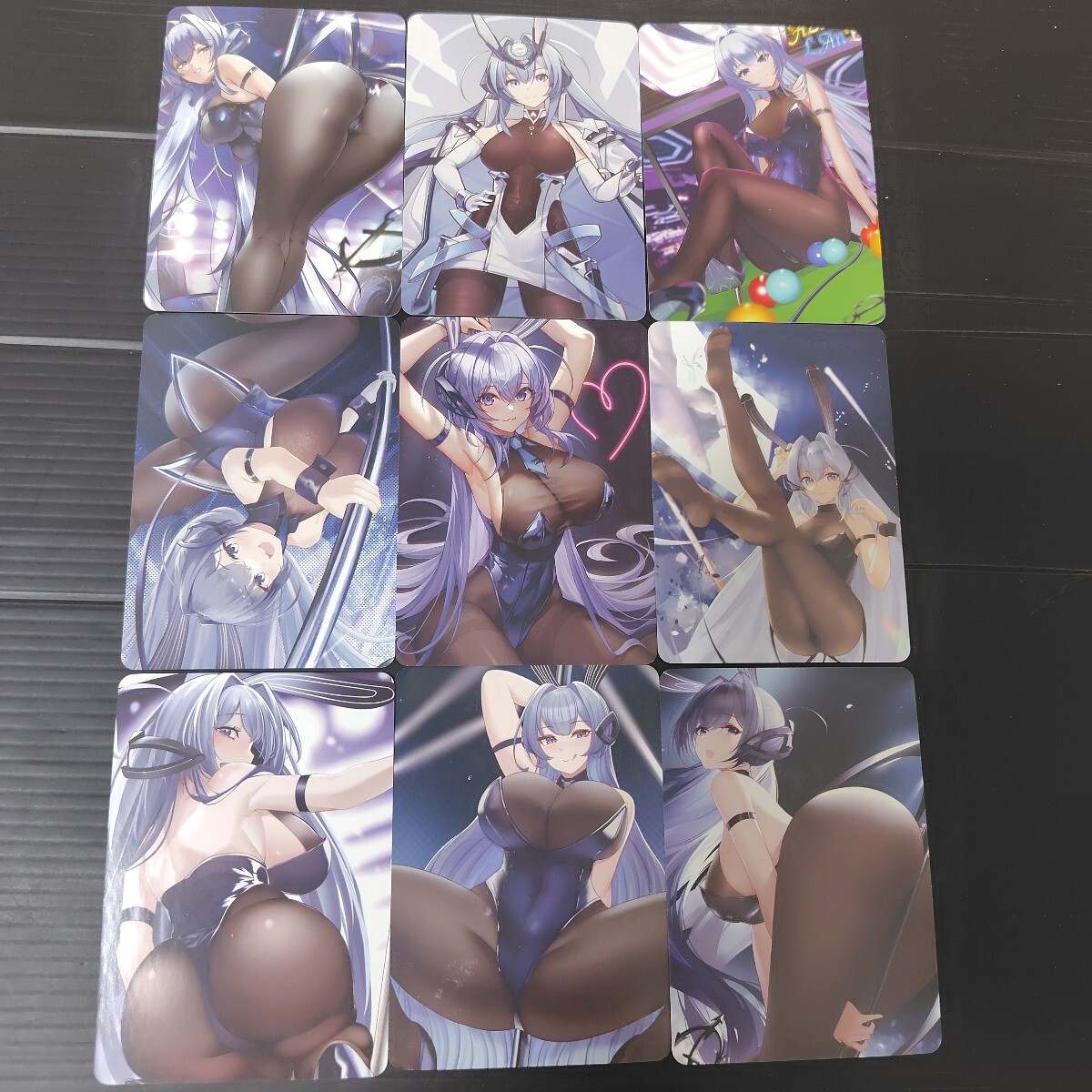 [ супер дешевый старт ]ACG прекрасный девушка azur полоса карта 9 шт. комплект B за границей товар 