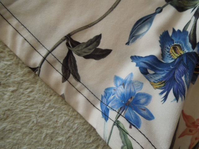 ロングスカート!Sサイズ・ベージュ地花柄_画像3