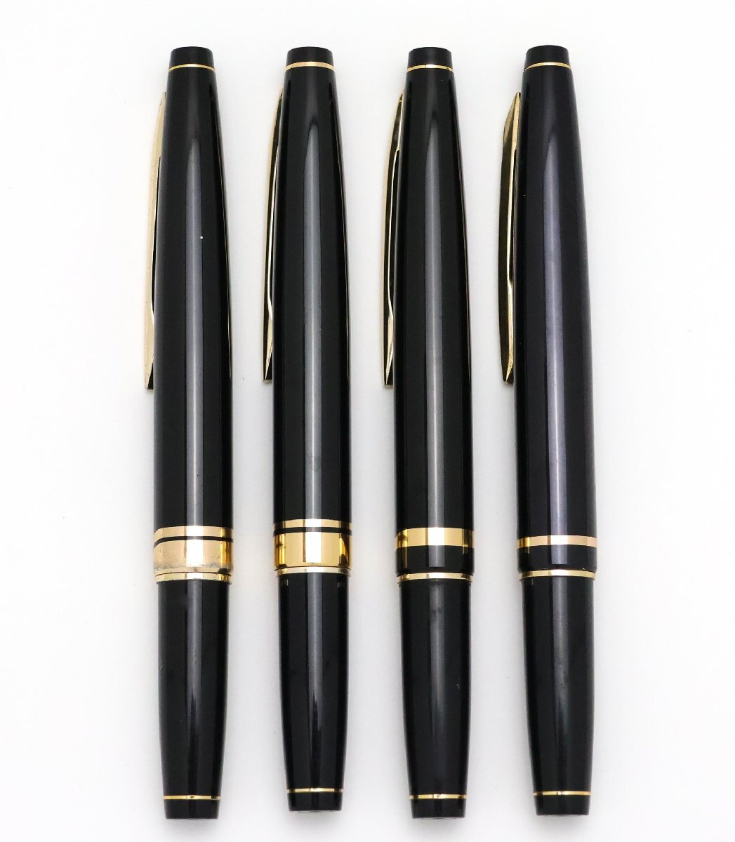 セーラー SAILOR☆ジャンク品 万年筆 18K 計4点(内1点 キャップ違いあり) ※筆記未確認 ◆おたからや【J-PE03094】_画像2