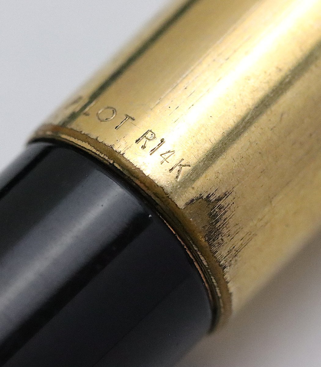 パイロット PILOT 万年筆6点 ペン先14K カスタム,エリート他 ネーム入り含む ジャンク品 ※筆記未確認 ◆おたからや【Y-PE00746】_画像8
