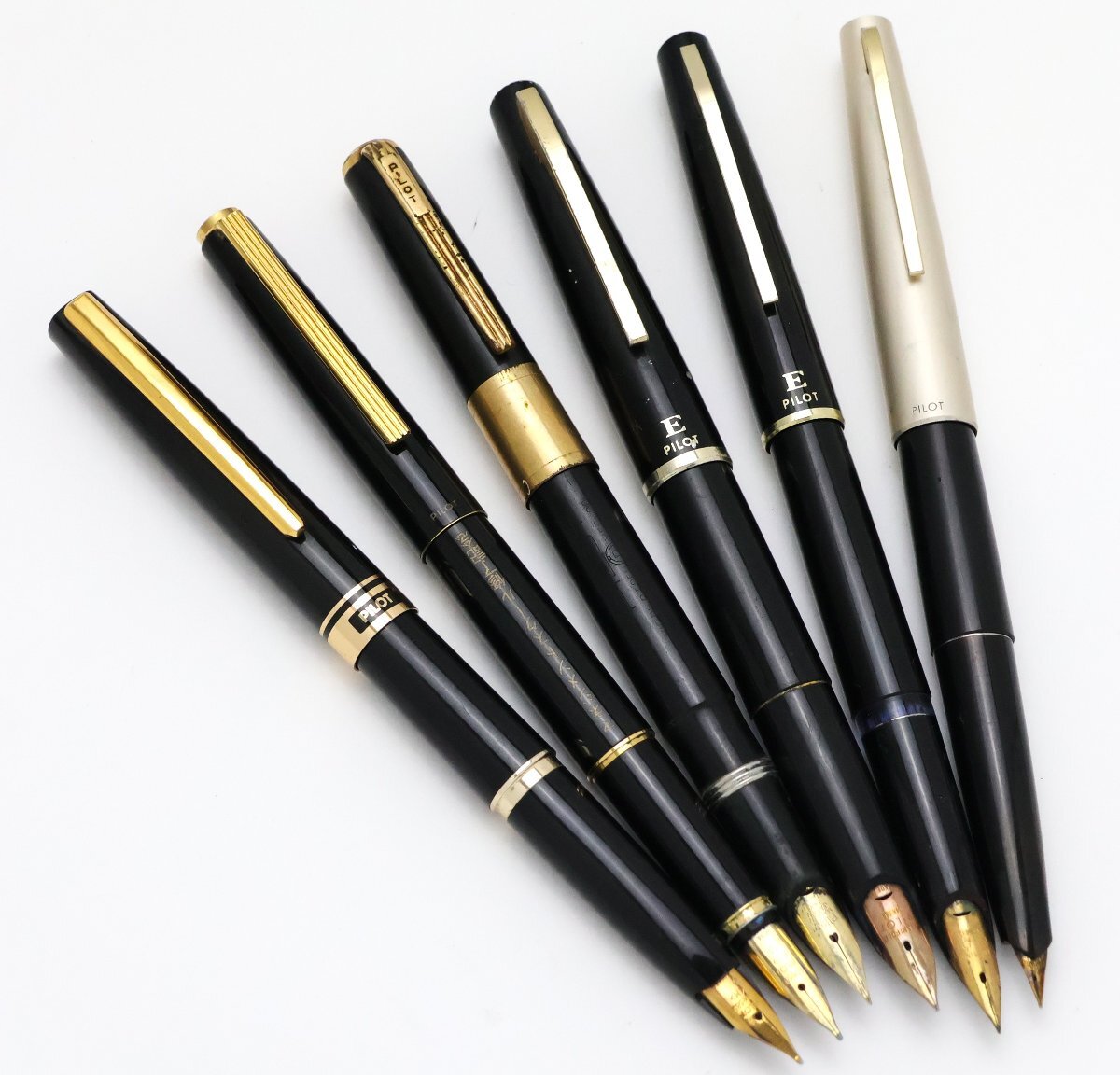 パイロット PILOT 万年筆 ペン先14K 計6点(内1点 記念印字あり) ※筆記未確認 ◆おたからや【J-PE00745】_画像1