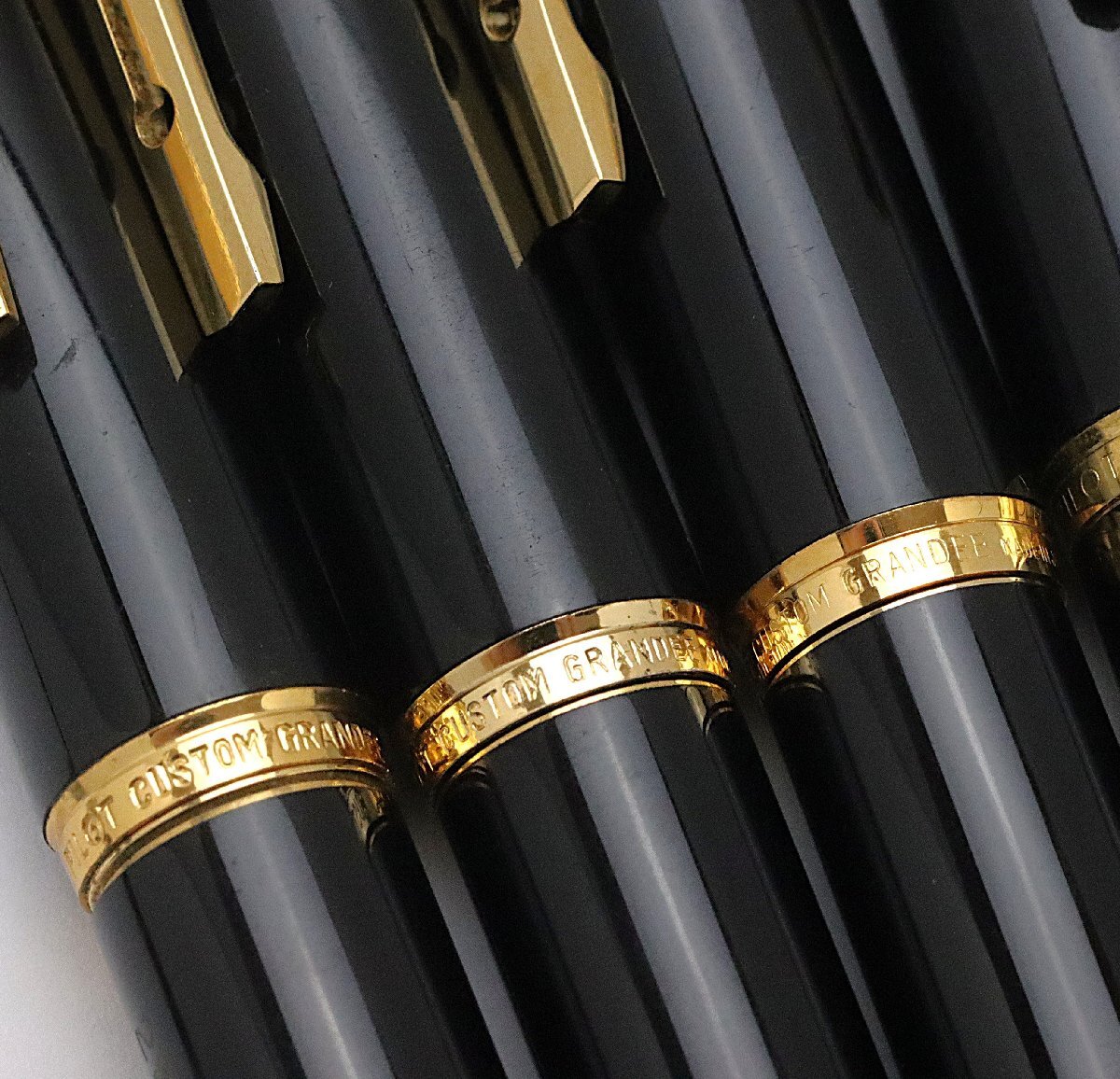 パイロット PILOT 万年筆8点 ペン先14K カスタム/エリート 1点軸に印字あり ※筆記未確認 ◆おたからや【Y-PE03187】_画像7