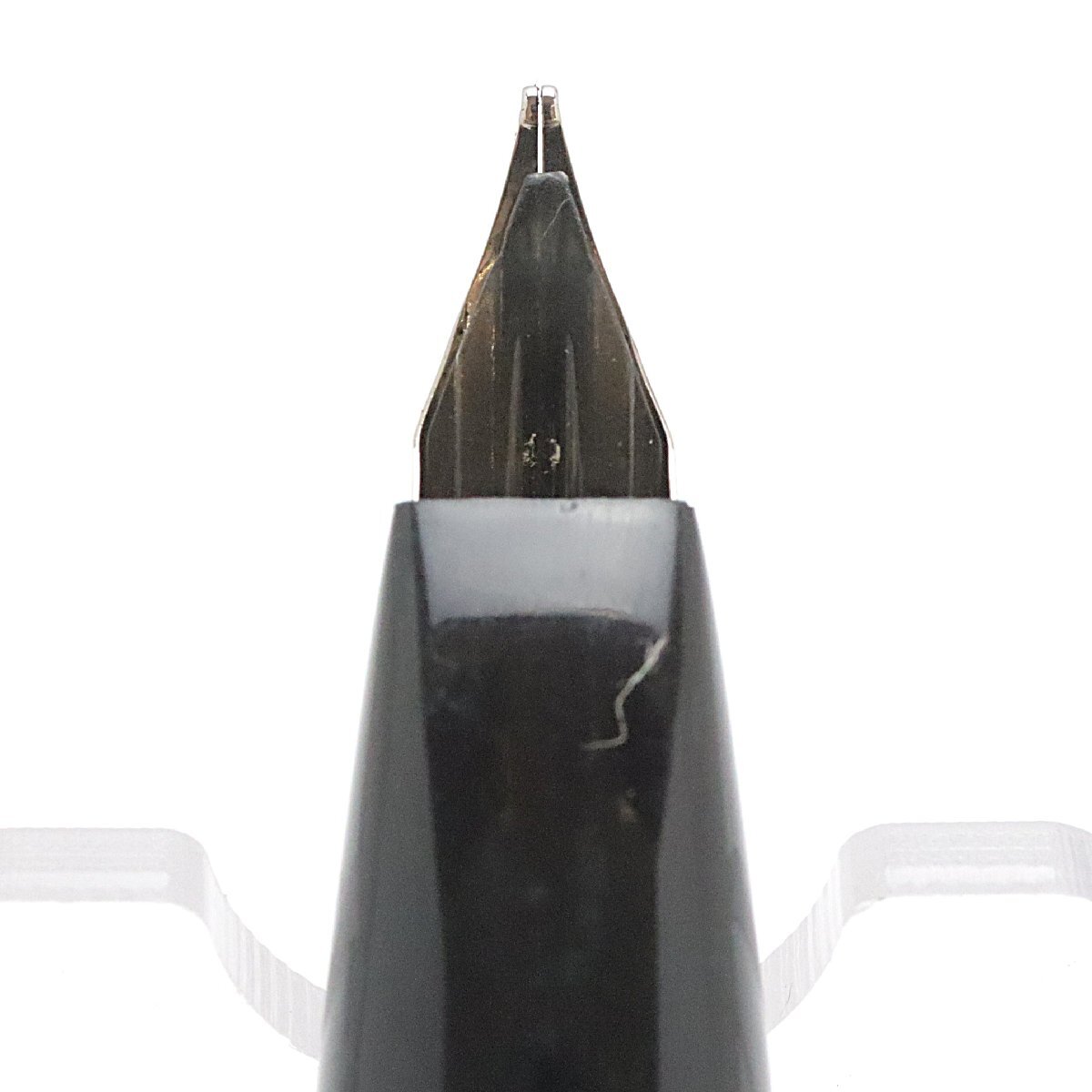 プラチナ PLATINUM 万年筆1点 ペン先18K-WG 本体シルバー SILVER刻印 ※筆記未確認 ◆おたからや【Y-PE02614】_画像10