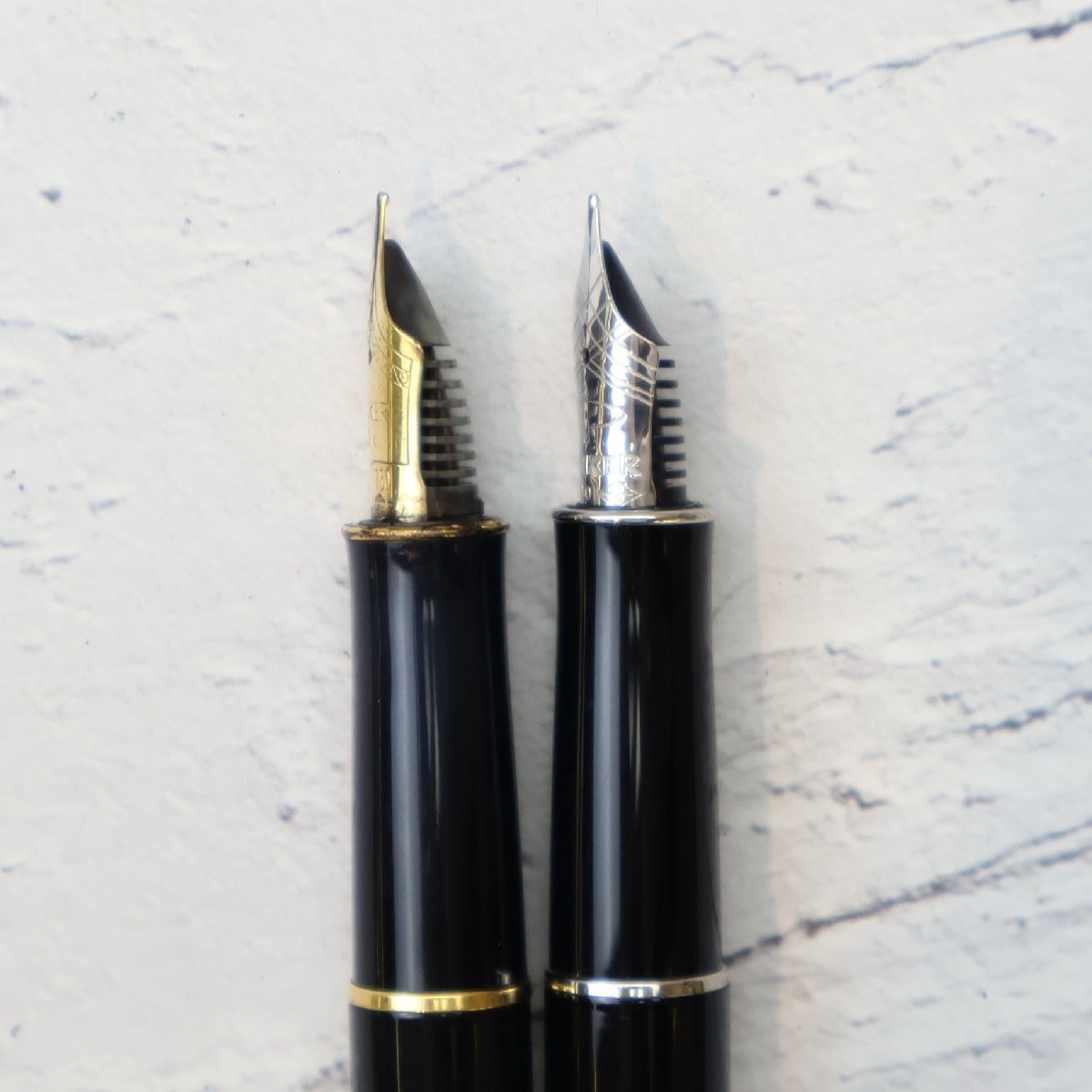 パーカー PARKER 万年筆2点 ペン先18K ソネット ※筆記未確認 ◆おたからや【H-PE02596】_画像5