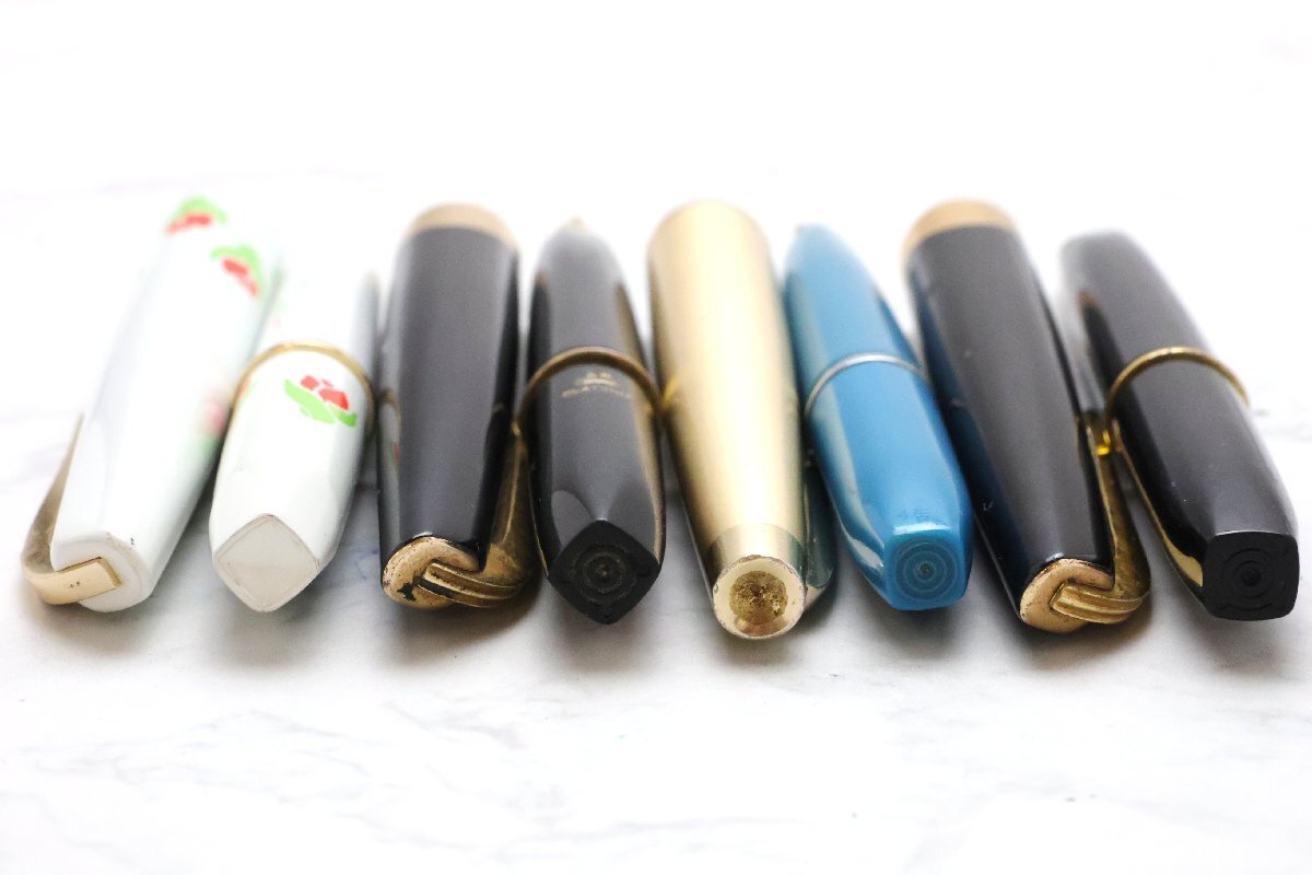 プラチナ PLATINUM 万年筆 4点(内1点ネーム入り) ペン先14K ※筆記未確認◆おたからや【Z-PE03035】_画像6