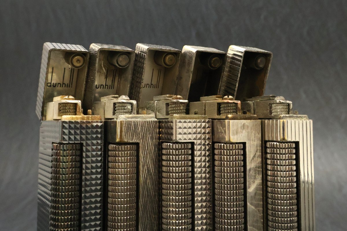 ダンヒル（dunhill）ライター5点 シルバー※火花未確認◆おたからや【S-LI00772】_画像3
