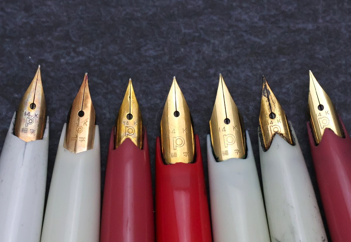 プラチナ PLATINUM 万年筆 ペン先14K 計7点 ※筆記未確認 ◆おたからや【J-PE00783】_画像5