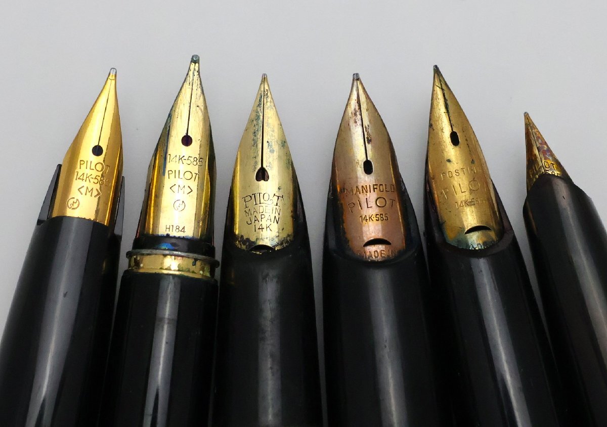 パイロット PILOT 万年筆 ペン先14K 計6点(内1点 記念印字あり) ※筆記未確認 ◆おたからや【J-PE00745】_画像5
