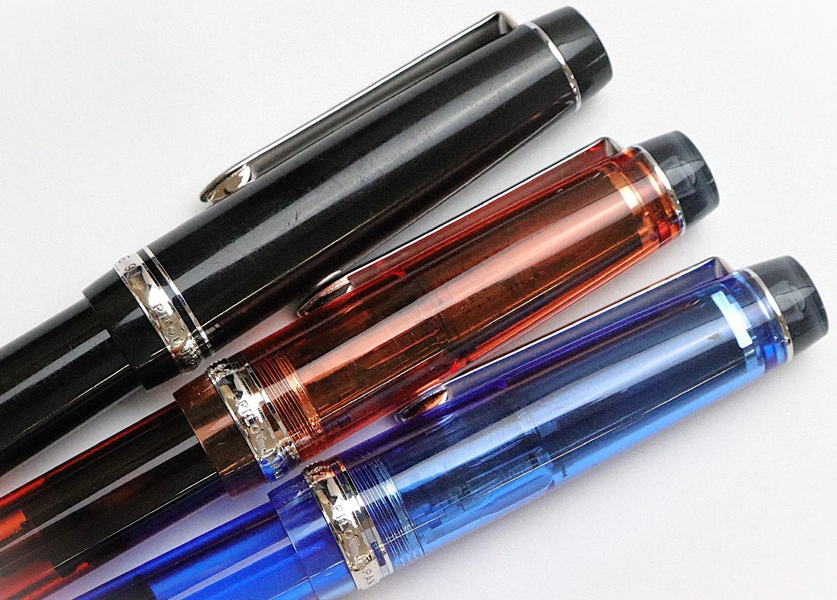 パイロット PILOT 万年筆3点 ペン先14K カスタムヘリテイジ91/92 ※筆記未確認 ◆おたからや【Y-PE03183】_画像4