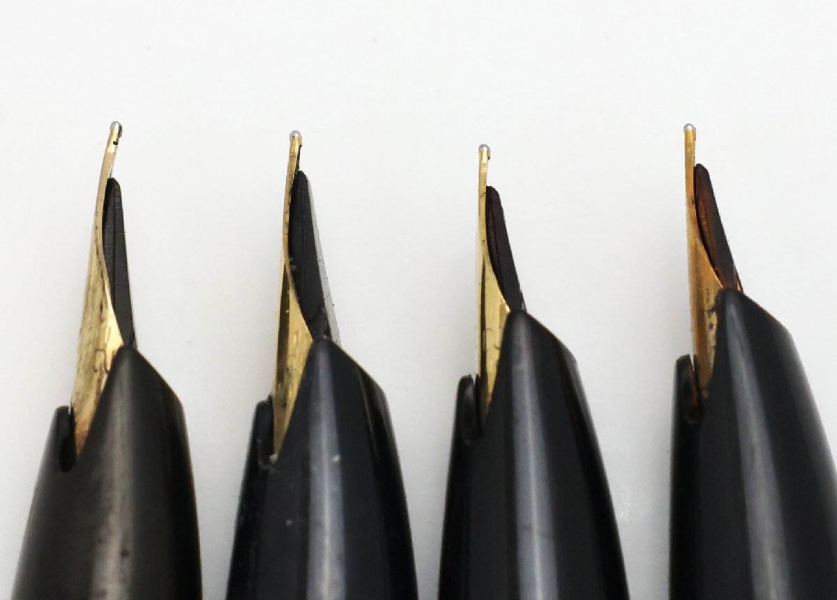 セーラー SAILOR☆ジャンク品 万年筆 18K 計4点(内1点 キャップ違いあり) ※筆記未確認 ◆おたからや【J-PE03094】_画像8