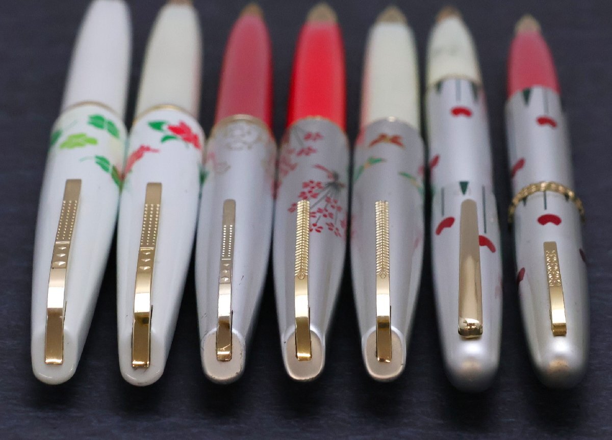 プラチナ PLATINUM 万年筆 ペン先14K 計7点 ※筆記未確認 ◆おたからや【J-PE00783】_画像8