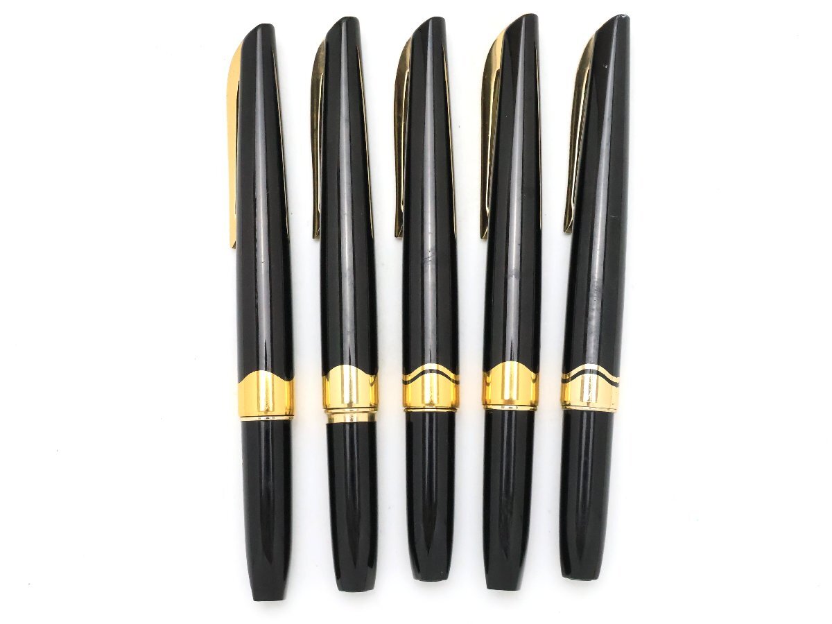 プラチナ 万年筆 5点 ペン先14K ペン先曲がり含む ※筆記未確認◆おたからや【R-PE03192】_画像2