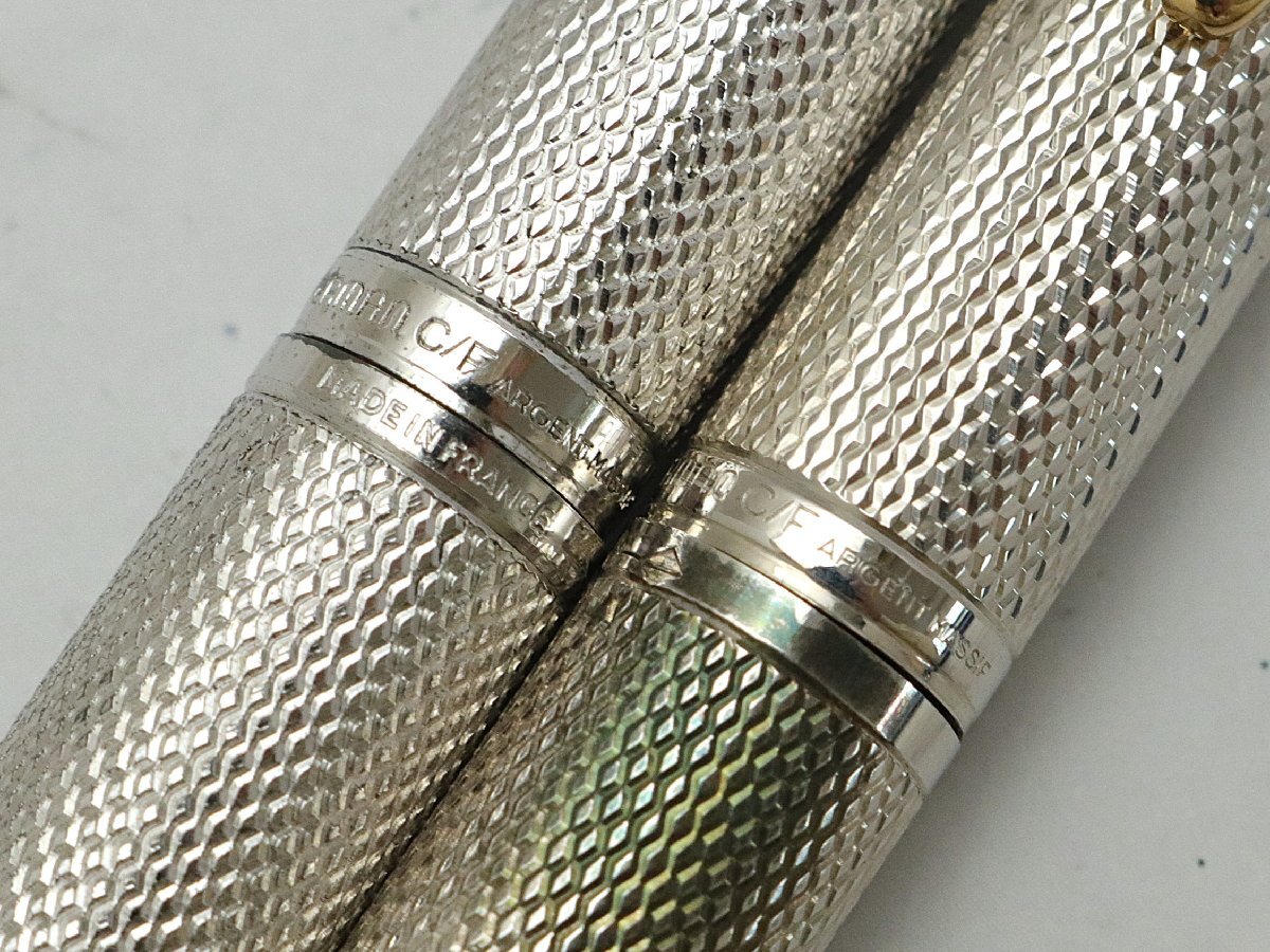 WATERMAN ウォーターマン 万年筆 2点 ペン先18K ※筆記未確認 ◆おたからや【F-PE02507】_画像6