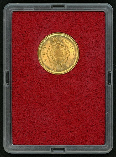 1円~【おたからや】◆財務省放出/明治41年(1908)新10円金貨/美品A◆tm545-C02270◆_画像3