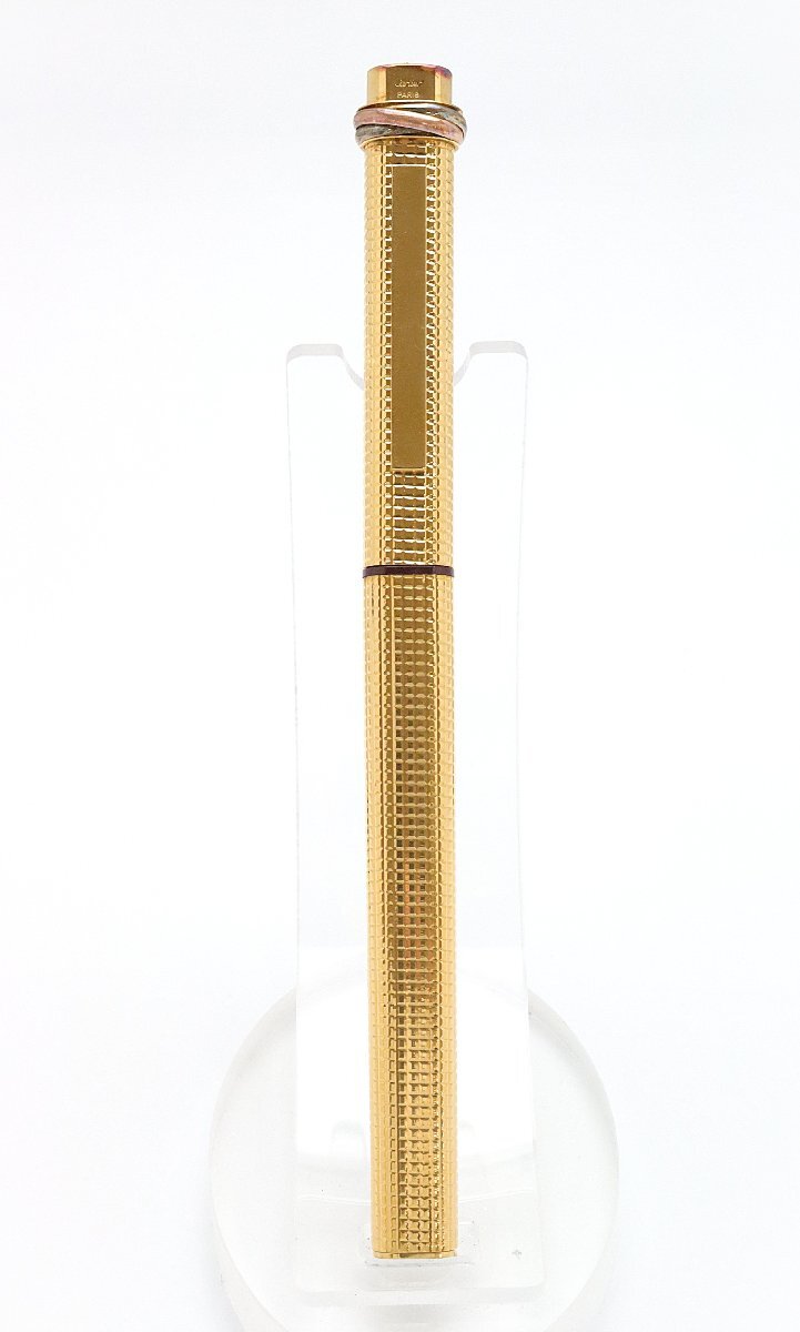 カルティエ Cartier 万年筆1点 ペン先刻印なし トリニティ ※筆記未確認 ◆おたからや【Y-PE02514】_画像3