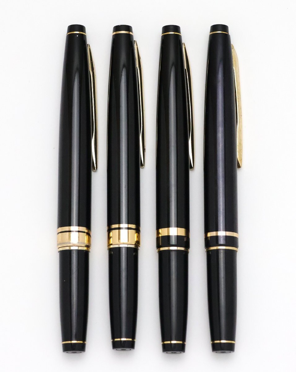 セーラー SAILOR☆ジャンク品 万年筆 18K 計4点(内1点 キャップ違いあり) ※筆記未確認 ◆おたからや【J-PE03094】_画像3