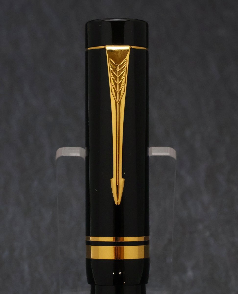 パーカー PARKER デュオフォールド ペン先18K 万年筆1点 ※筆記未確認 ◆おたからや【J-PE00706】_画像4